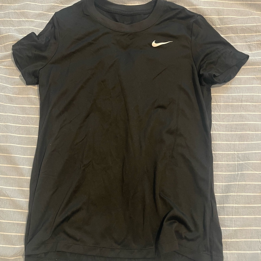 Nike Women's Pro Dri-FIT Short-Sleeve Top The Nike Tee Black